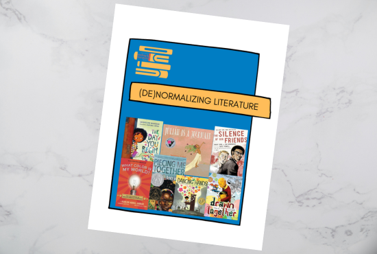 Cover page of DeNormalizing Literature curriculum